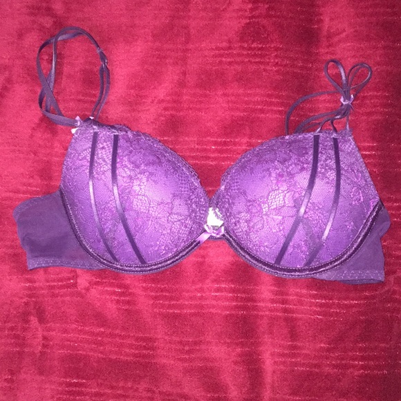 Purple bra with matching panties -Adore me - Picture 2 of 4